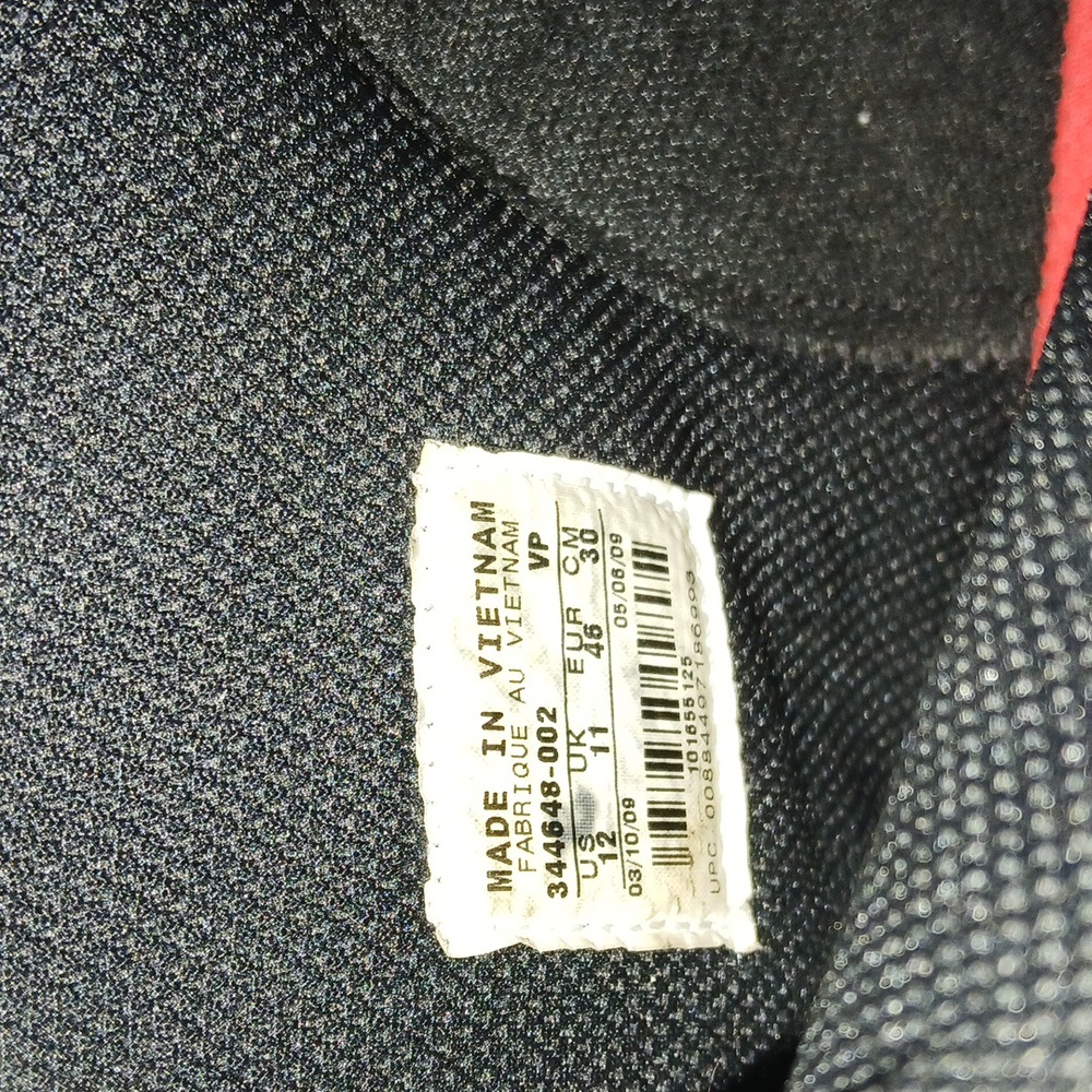 Nike Dunk High Premium ,Hot Lava,Rec Splatter,Black Bred (2009) Mens Size-12 - Picture 11 of 12